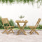 vidaXL - Tuinstoelen - 2 - st - inklapbaar - 48,5x61,5x87 - cm - massief - acaciahout