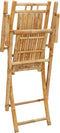 vidaXL - Tuinstoelen - 2 - st - inklapbaar - 53x66x99 - bamboe