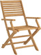 vidaXL - Tuinstoelen - 2 - st - inklapbaar - 54,5x61,5x86,5 - cm - acaciahout