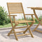 vidaXL - Tuinstoelen - 2 - st - inklapbaar - 54,5x61,5x86,5 - cm - acaciahout