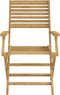 vidaXL - Tuinstoelen - 2 - st - inklapbaar - 54,5x61,5x86,5 - cm - acaciahout
