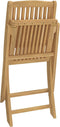 vidaXL - Tuinstoelen - 2 - st - inklapbaar - 57x48,5x90 - cm - massief - acaciahout