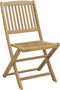 vidaXL - Tuinstoelen - 2 - st - inklapbaar - 57x48,5x90 - cm - massief - acaciahout