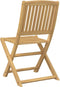 vidaXL - Tuinstoelen - 2 - st - inklapbaar - 57x48,5x90 - cm - massief - acaciahout