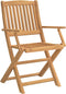 vidaXL - Tuinstoelen - 2 - st - inklapbaar - 58x54,5x90 - cm - massief - acaciahout