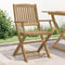 vidaXL - Tuinstoelen - 2 - st - inklapbaar - 58x54,5x90 - cm - massief - acaciahout