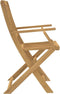 vidaXL - Tuinstoelen - 2 - st - inklapbaar - 58x54,5x90 - cm - massief - acaciahout