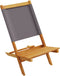 vidaXL - Tuinstoelen - 2 - st - inklapbaar - acaciahout - en - stof - antracietkleurig