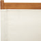 vidaXL - Tuinstoelen - 2 - st - inklapbaar - acaciahout - en - stof - crèmewit