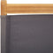 vidaXL - Tuinstoelen - 2 - st - inklapbaar - acaciahout - en - stof - antracietkleurig