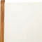 vidaXL - Tuinstoelen - 2 - st - inklapbaar - acaciahout - en - stof - crèmewit