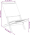 vidaXL - Tuinstoelen - 2 - st - inklapbaar - acaciahout - en - stof - antracietkleurig