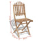 vidaXL - Tuinstoelen - 2 - st - inklapbaar - bamboe