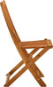 vidaXL - Tuinstoelen - 2 - st - inklapbaar - massief - eucalyptushout