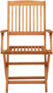 vidaXL - Tuinstoelen - 2 - st - inklapbaar - massief - eucalyptushout