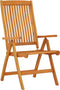 vidaXL - Tuinstoelen - 2 - st - inklapbaar - massief - eucalyptushout