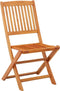 vidaXL - Tuinstoelen - 2 - st - inklapbaar - massief - eucalyptushout