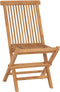vidaXL - Tuinstoelen - 2 - st - inklapbaar - massief - teakhout