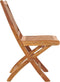 vidaXL - Tuinstoelen - 2 - st - inklapbaar - massief - teakhout