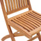 vidaXL - Tuinstoelen - 2 - st - inklapbaar - massief - teakhout