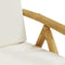 vidaXL - Tuinstoelen - 2 - st - inklapbaar - met - kussens - bamboe