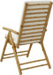 vidaXL - Tuinstoelen - 2 - st - inklapbaar - met - kussens - bamboe