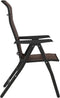 vidaXL - Tuinstoelen - 2 - st - inklapbaar - poly - rattan - bruin