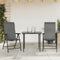 vidaXL - Tuinstoelen - 2 - st - inklapbaar - poly - rattan - grijs