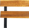 vidaXL - Tuinstoelen - 2 - st - inklapbaar - staal - en - massief - acaciahout
