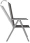 vidaXL - Tuinstoelen - 2 - st - inklapbaar - textileen - zwart