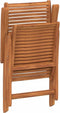 vidaXL - Tuinstoelen - 2 - st - inklapbaar - verstelbaar - massief - acaciahout