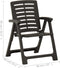 vidaXL - Tuinstoelen - 2 - st - kunststof - antraciet