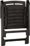 vidaXL - Tuinstoelen - 2 - st - kunststof - antraciet