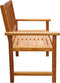 vidaXL - Tuinstoelen - 2 - st - massief - acaciahout - bruin