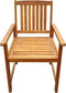 vidaXL - Tuinstoelen - 2 - st - massief - acaciahout - bruin