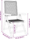 vidaXL - Tuinstoelen - 2 - st - massief - acaciahout - en - poly - rattan - beige