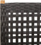 vidaXL - Tuinstoelen - 2 - st - massief - acaciahout - en - poly - rattan - zwart