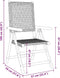 vidaXL - Tuinstoelen - 2 - st - massief - acaciahout - en - poly - rattan - grijs