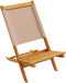 vidaXL - Tuinstoelen - 2 - st - massief - acaciahout - en - stof - taupe