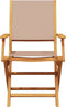 vidaXL - Tuinstoelen - 2 - st - massief - acaciahout - en - stof - taupe