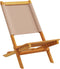 vidaXL - Tuinstoelen - 2 - st - massief - acaciahout - en - stof - taupe