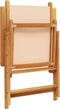 vidaXL - Tuinstoelen - 2 - st - massief - acaciahout - en - stof - beige