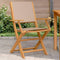 vidaXL - Tuinstoelen - 2 - st - massief - acaciahout - en - stof - taupe