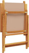 vidaXL - Tuinstoelen - 2 - st - massief - acaciahout - en - stof - taupe