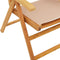 vidaXL - Tuinstoelen - 2 - st - massief - acaciahout - en - stof - taupe