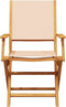 vidaXL - Tuinstoelen - 2 - st - massief - acaciahout - en - stof - beige