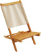 vidaXL - Tuinstoelen - 2 - st - massief - acaciahout - en - polypropeen - beige