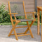 vidaXL - Tuinstoelen - 2 - st - massief - acaciahout - en - polypropeen - grijs