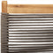 vidaXL - Tuinstoelen - 2 - st - massief - acaciahout - en - polypropeen - grijs