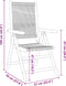 vidaXL - Tuinstoelen - 2 - st - massief - acaciahout - en - polypropeen - grijs